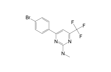 4-(4-Bromophenyl)-6-(trifluoromethyl)pyrimidin-2-amine, N-methyl