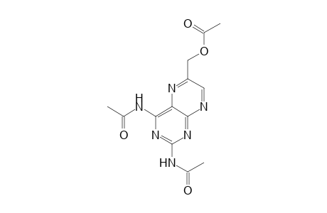 (2,4-diacetamidopteridin-6-yl)methyl acetate