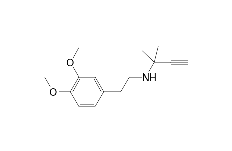 [2-(3,4-Dimethoxyohenyl)ethyl](1,1-dimethylprop-2-ynyl)amine