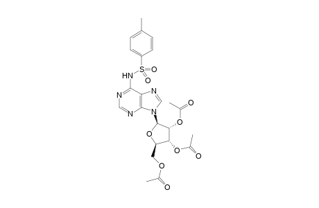 9-(2,3,5-tri-O-acetyl-.beta.-D-ribofuranosyl)-N6-(p-toluenesulfonyl)adenine