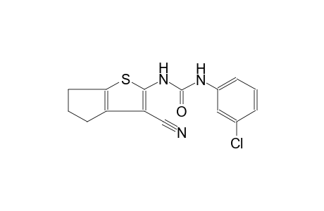 urea, N-(3-chlorophenyl)-N'-(3-cyano-5,6-dihydro-4H-cyclopenta[b]thien-2-yl)-