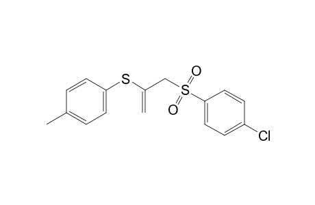 Benzene, 1-chloro-4-[[2-[(4-methylphenyl)thio]-2-propenyl]sulfonyl]-