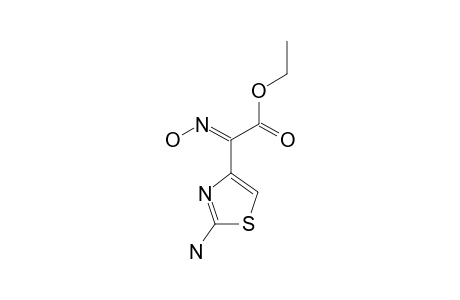 (2E)-2-(2-aminothiazol-4-yl)-2-hydroximino-acetic acid ethyl ester