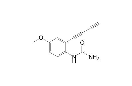 1-[4-Methoxy-2-(buta-1,3-diynyl)phenyl]urea