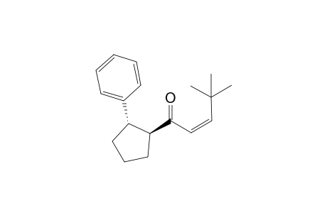 (E)-(1S,2S)-trans-2-Phenylcyclopentyl 3,3-dimethylbut-1-enyl ketone