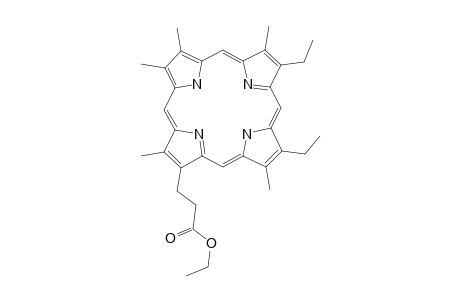 Methylpyrroporphyrin XXI ethyl ester