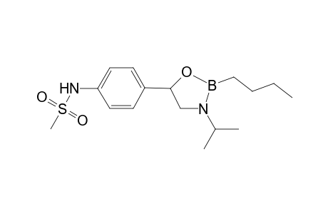 sotalol-B-butyl-(N,B,O)cycloboronate derivative