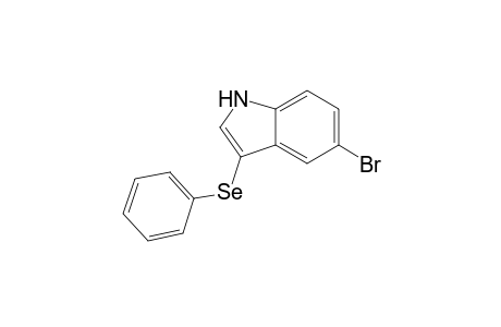 5-Bromo-3-(phenylseleno)-1H-indole