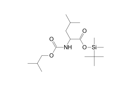 (t-butyl)dimethylsilyl N-isobutyloxycarbonyl-2-amino-4-methylpentanoate