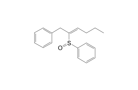 1-Phenyl-2-phenylsulfoxo-hexa-2-ene