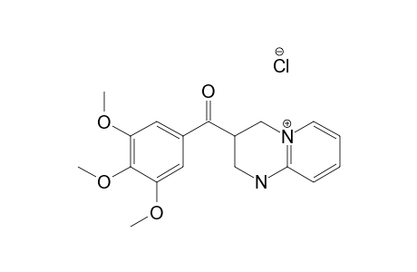 1,2,3,4-TETRAHYDRO-3-(3,4,5-TRIMETHOXYBENZOYL)-2H-PYRIDO-[1,2-A]-PYRIMIDINE-HYDROCHLORIDE
