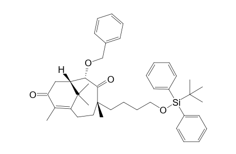 4-{1'-[4''-(T-butyldiphenylsilyl)oxy]butyl}-4,8,11,11-tetramethyl-2-(phenymethoxy)bicyclo[5.3.1]undec-7-en-3,9-dione