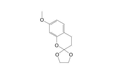 7-METHOXY-3,4-DIHYDROSPIRO-[2H-1-BENZOPYRAN-2,2'-[1,3]-DIOXOLAN]
