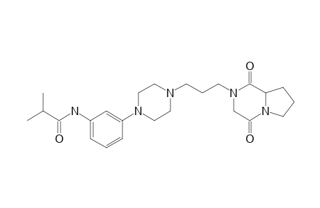 2-[3-[4-[META-(2-METHYLPROPANAMIDO)-PHENYL]-PIPERAZIN-1-YL]-PROPYL]-1,4-DIOXOPERHYDRO-PYRROLO-[1,2-A]-PYRAZINE