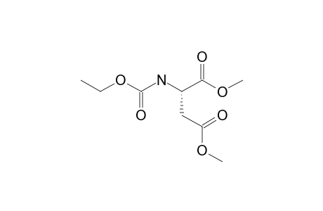 (S)-N-ETOXYCARBONYL-ASPARTIC-ACID-DIMETHYLESTER