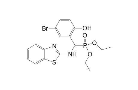 Diethyl (5-bromo-2-hydroxyphenyl)(benzo[d]thiazol-2-ylamino)methyl Phosphonate