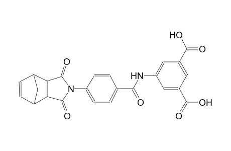 5-(4-(1,3-dioxo-3a,4,7,7a-tetrahydro-1H-4,7-methanoisoindol-2(3H)-yl)benzamido)isophthalic acid