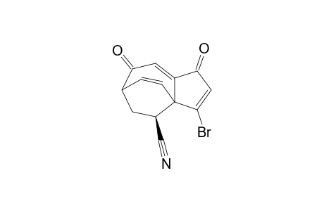 2-Bromo-11.beta.-cyanotricyclo[6.2.2.0(1,5)]dodecane-2,5,9-triene-4,7-dione