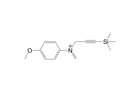 (4-methoxyphenyl)-methylene-(3-trimethylsilylprop-2-ynyl)ammonium