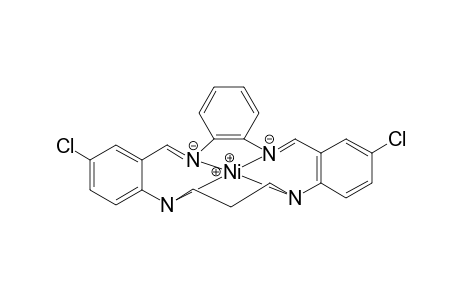 11H-Tribenzo[b,f,m][1,4,8,12]tetraazacyclopentadecine, 8,18-dichloro-12,13,14,15-tetrahydro-, nickel complex