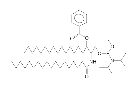 3-BENZOYL-2-STEAROYL-RAC-SFINGANIN-1-(N,N-DIISOPROPYLAMIDO)METHYLPHOSPHITE
