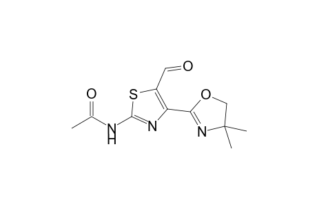 2-Acetylamino-4-(4,4-dimethyl-2-oxazolinyl)thiazole-5-carboxaldehyde