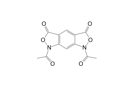 1H,3H-benzo[1,2-c:5,4-c']diisoxazole-3,5(7H)-dione, 1,7-diacetyl-