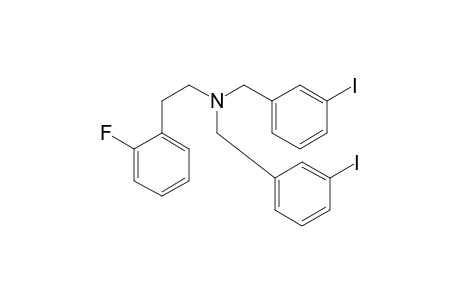 N,N-Bis(3-iodobenzyl)-2-fluorobenzeneethanamine