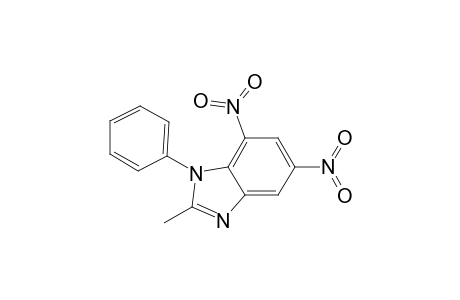 2-Methyl-5,7-dinitro-1-phenylbenzimidazole