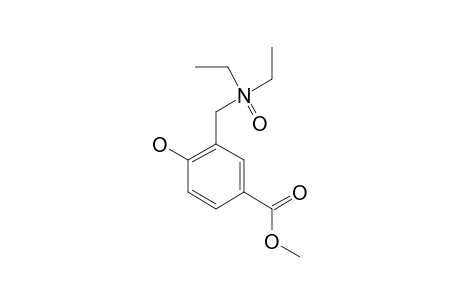 4-METHOXYCARBONYL-2-DIETHYLAMINOMETHYLPHENOL-N-OXIDE