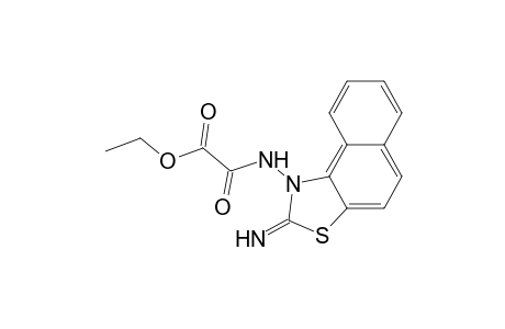 2-[(2-imino-1-benzo[e][1,3]benzothiazolyl)amino]-2-oxoacetic acid ethyl ester