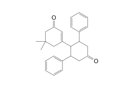 5,5-Dimethyl-3-(2,6-diphenyl-4-oxocyclohexyl)cyclohex-2-en-1-one