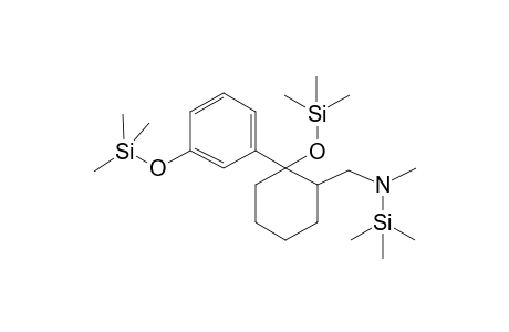 Tramadol-M (N,O-bisdemethyl-) 3TMS