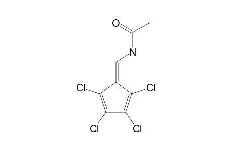 N-((2,3,4,5-Tetrachloro-2,4-cyclopentadien-1-ylidene)methyl)acetamide