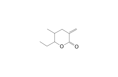 6-Ethyl-5-methyl-3-methylentetrahydro-2-pyranone