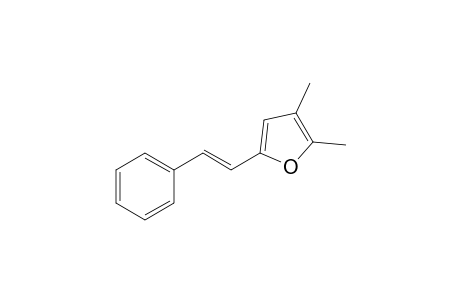 trans-2,3-dimethyl-5-styryl furan