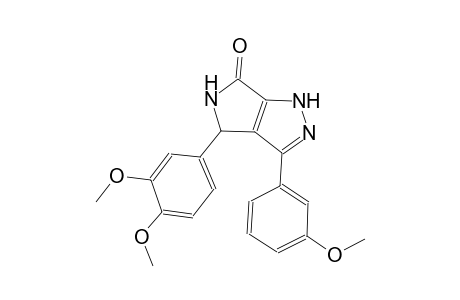 pyrrolo[3,4-c]pyrazol-6(1H)-one, 4-(3,4-dimethoxyphenyl)-4,5-dihydro-3-(3-methoxyphenyl)-