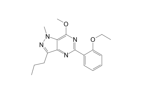 5-(2-Ethoxyphenyl)-7-methoxy-1-methyl-3-propyl-1H-pyrazolo[4,3-d]pyrimidine