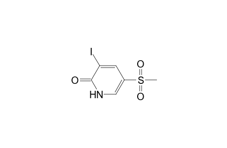 3-iodanyl-5-methylsulfonyl-1H-pyridin-2-one