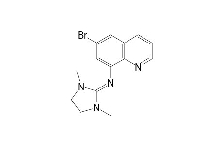 N-(6-bromo-8-quinolyl)-1,3-dimethyl-imidazolidin-2-imine