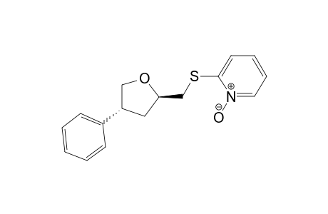 (trans)-2-[(4'-Phenyltetrahydrofuran-2'-yl]methylsulfanyl}pyridine - N-oxide