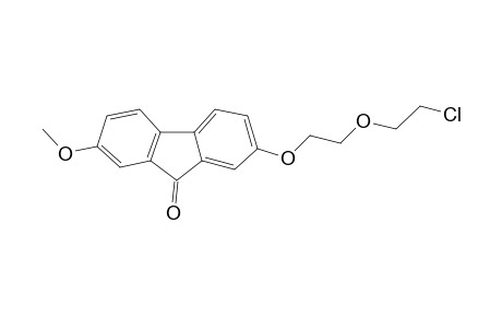 2-[2-(2-Chloro-ethoxy)-ethoxy]-7-methoxy-fluoren-9-one