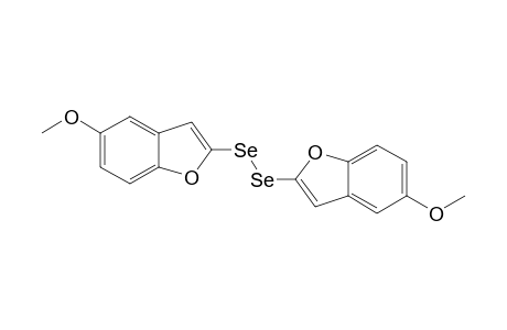 BIS-(5-METHOXYBENZO-[B]-FURAN-2-YL)-DISELENIDE
