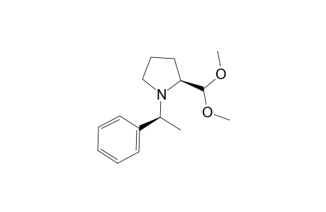 (1'S,2S)-2-Dimethoxymethyl-1-(1'-phenylethyl)pyrrolidene