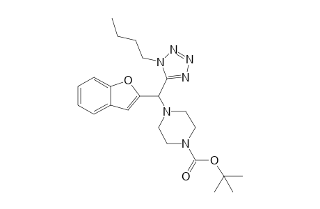 Tert-butyl 4-(benzofuran-2-yl(1-butyl-1H-tetrazol-5-yl)methyl)piperazine-1-carboxylate