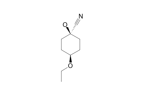 CIS-4-ETHOXYCYCLOHEXANONE-CYANOHYDRIN