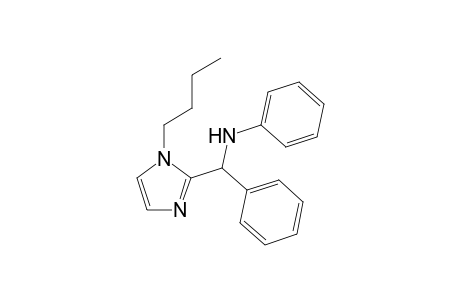 N-((1-Butyl-1H-imidazol-2-yl)(phenyl)methyl)aniline