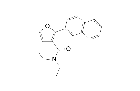 N,N-Diethyl-2-(naphthalen-2-yl)furan-3-carboxamide