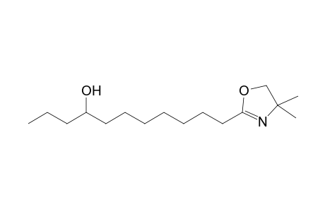 2-(8-Hydroxyundecyl)-4,4-dimethyl-4,5-dihydro-1,3-oxazole