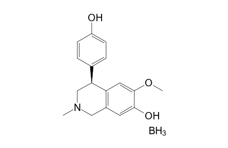 7-Isoquinolinol, 1,2,3,4-tetrahydro-4-(4-hydroxyphenyl)-6-methoxy-2-methyl-, (S)-, compd. with borane (1:1)